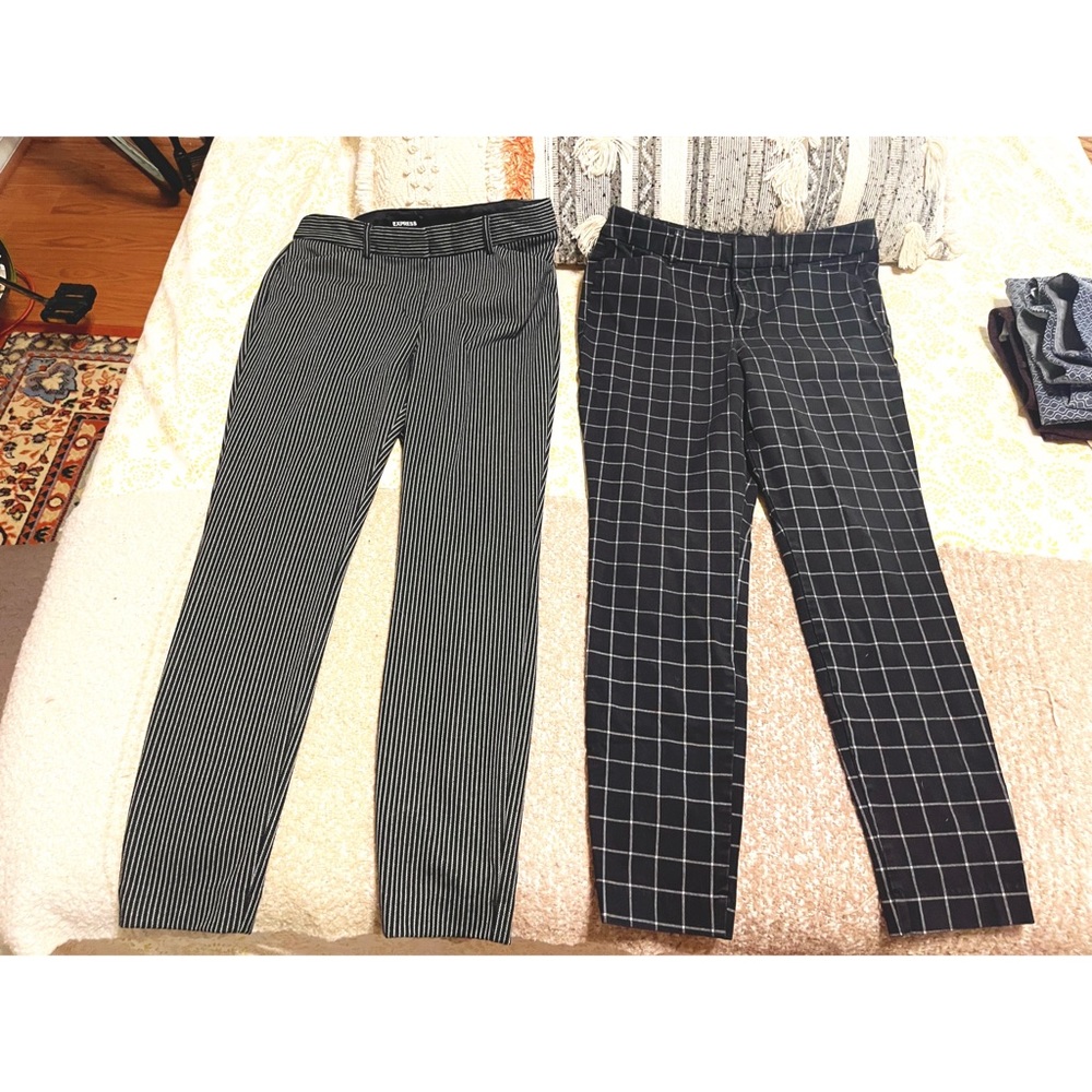 Express and Old Navy Ankle Pants